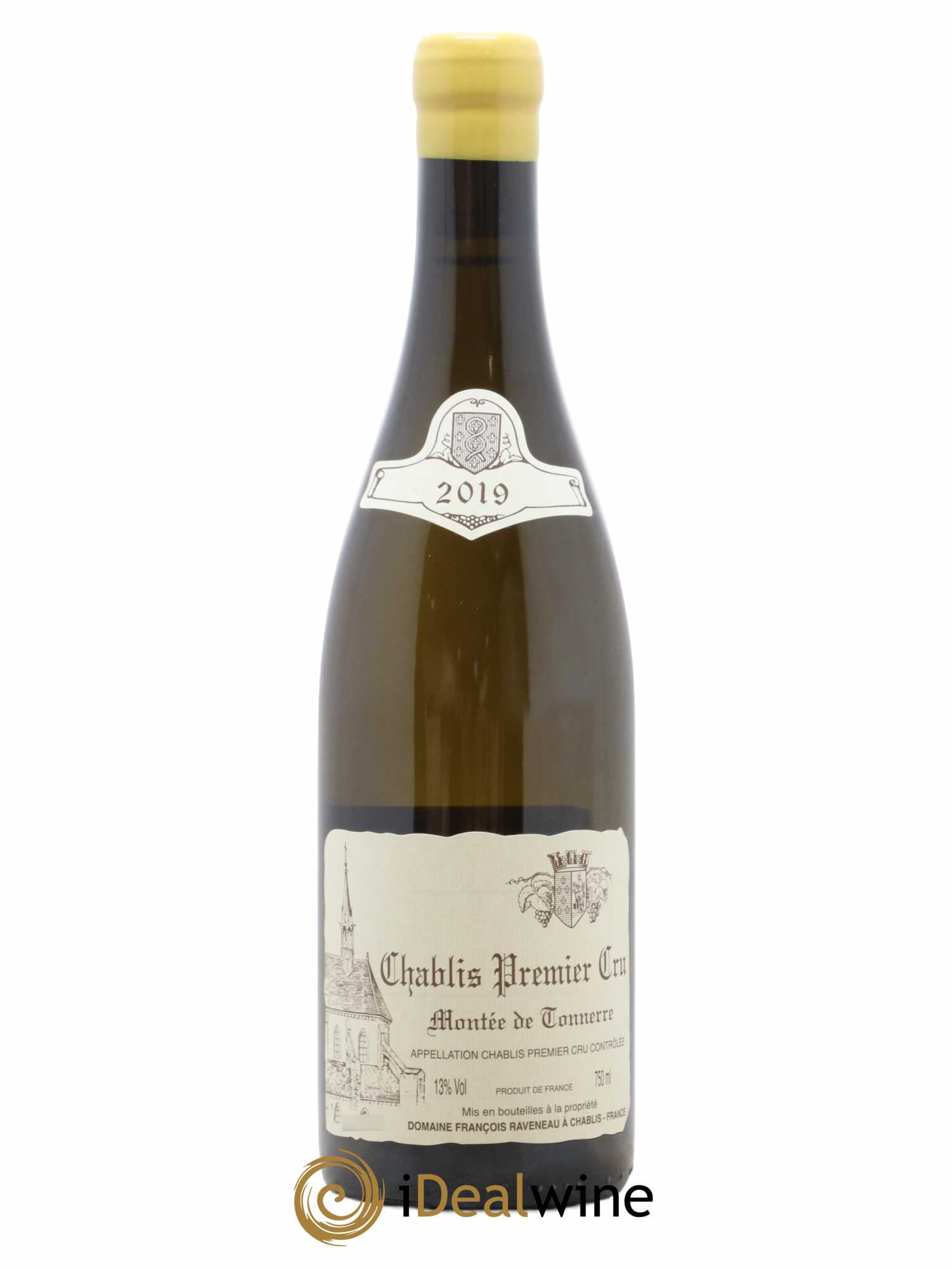 Chablis 1er Cru Montée de Tonnerre Raveneau (Domaine)  2019 - Lot de 1 Bouteille