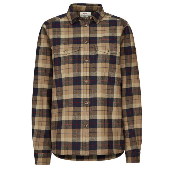 VÄRMLAND HEAVY FLANNEL SHIRT W Damen - Outdoor Bluse