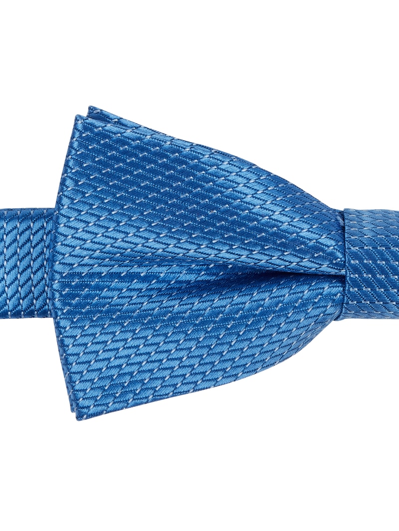 Fliege aus Mikrofaser in blau
