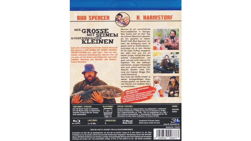 Der Große mit seinem außerirdischen Kleinen