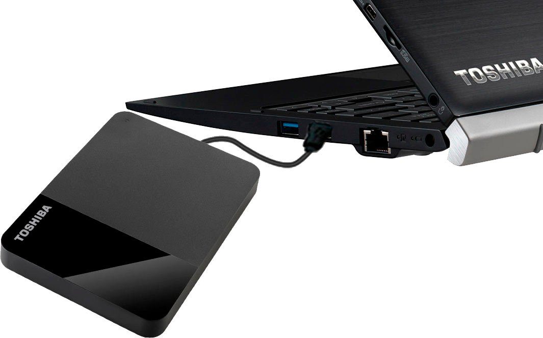 Toshiba Canvio Ready externe HDD-Festplatte (1 TB) 2,5