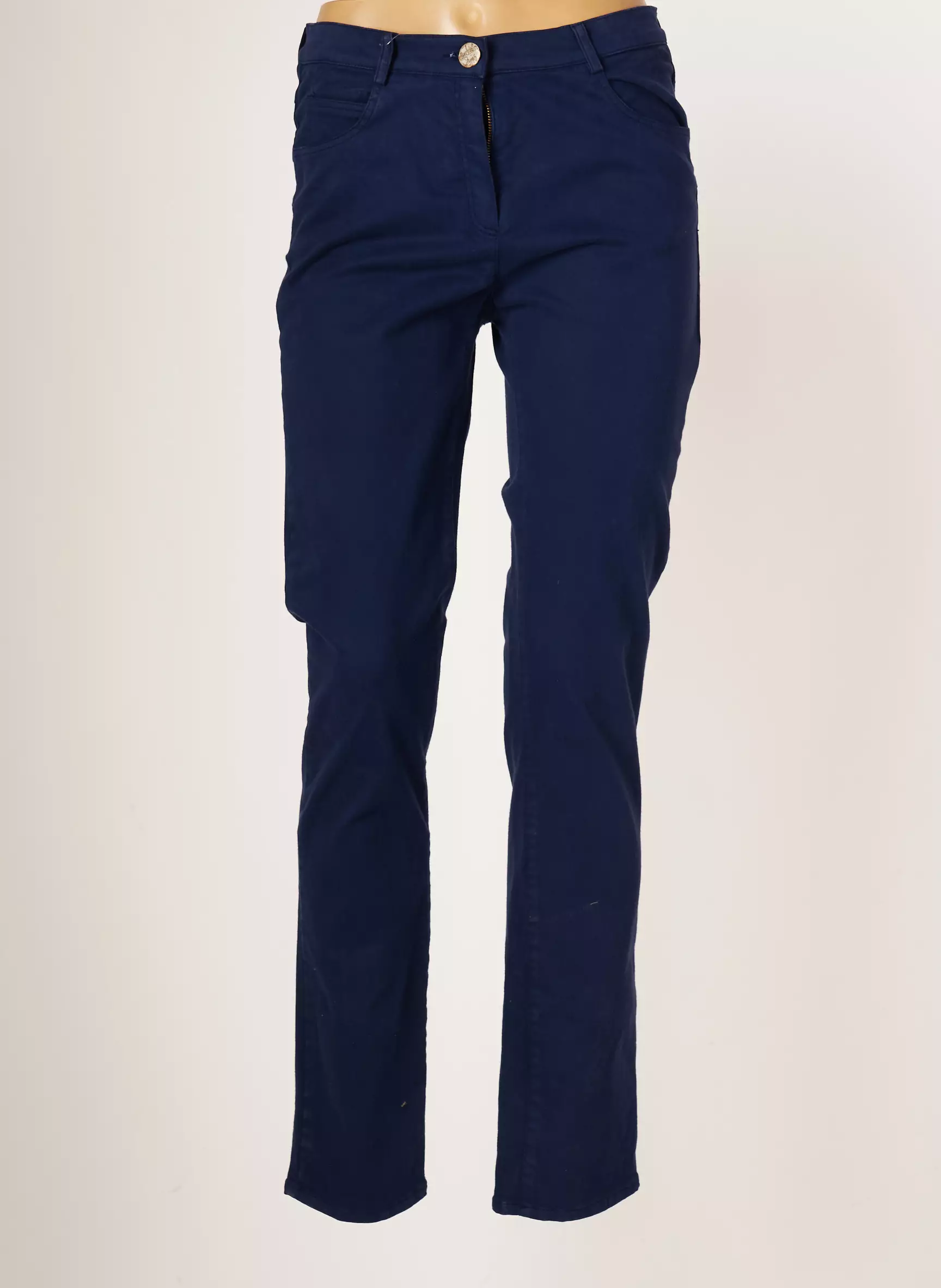 Jumfil Pantalons Slim Femme couleur bleu