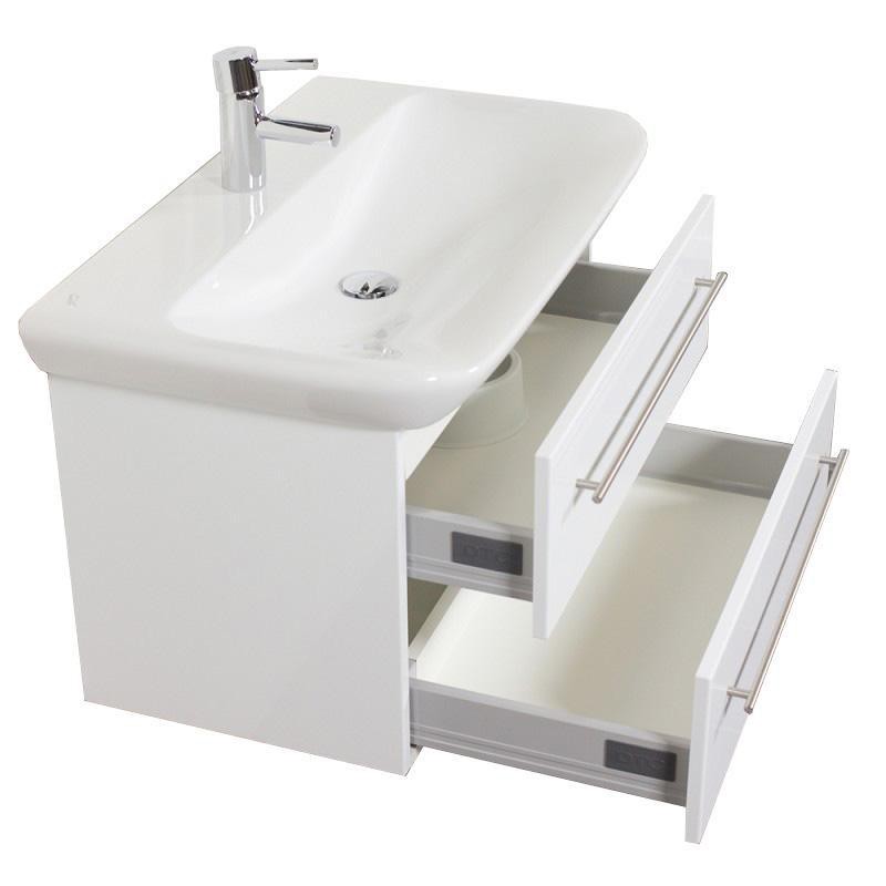 GEBERIT MyDay Waschbecken 80 cm mit passendem Unterschrank