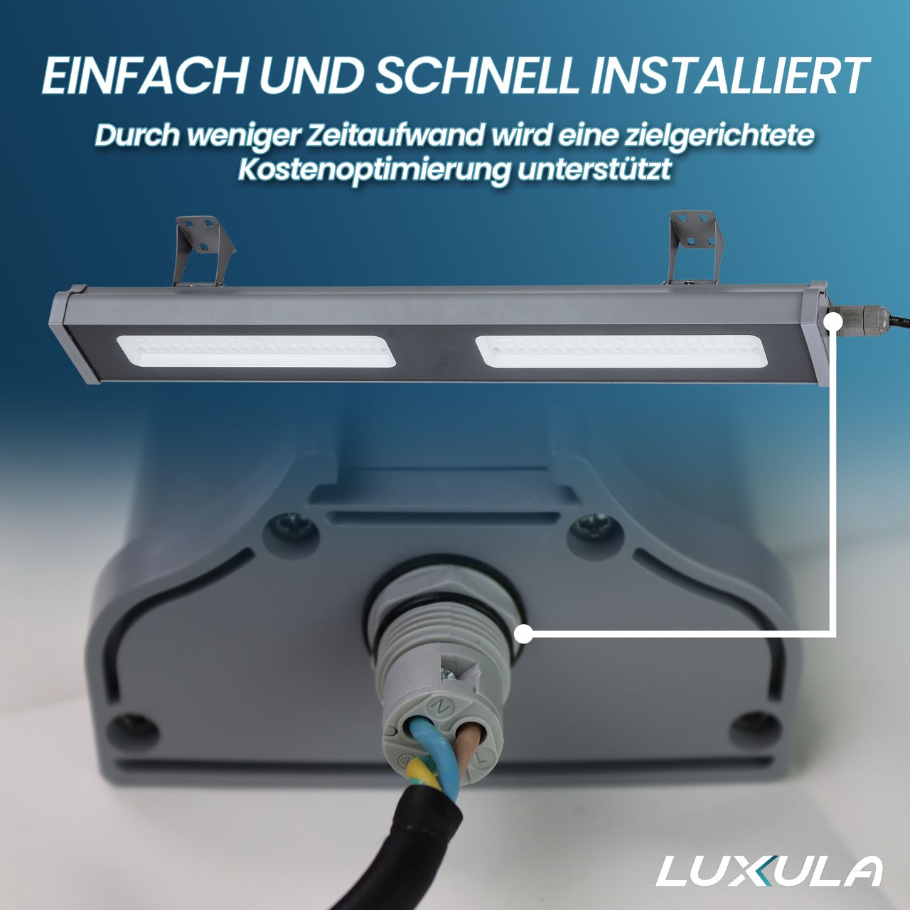 LUXULA LED-HighBay, linear, 50 W