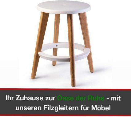 ToCi Filzgleiter 300x Filzgleiter Schwarz div. Größen selbstklebend Möbel Bodenschutz