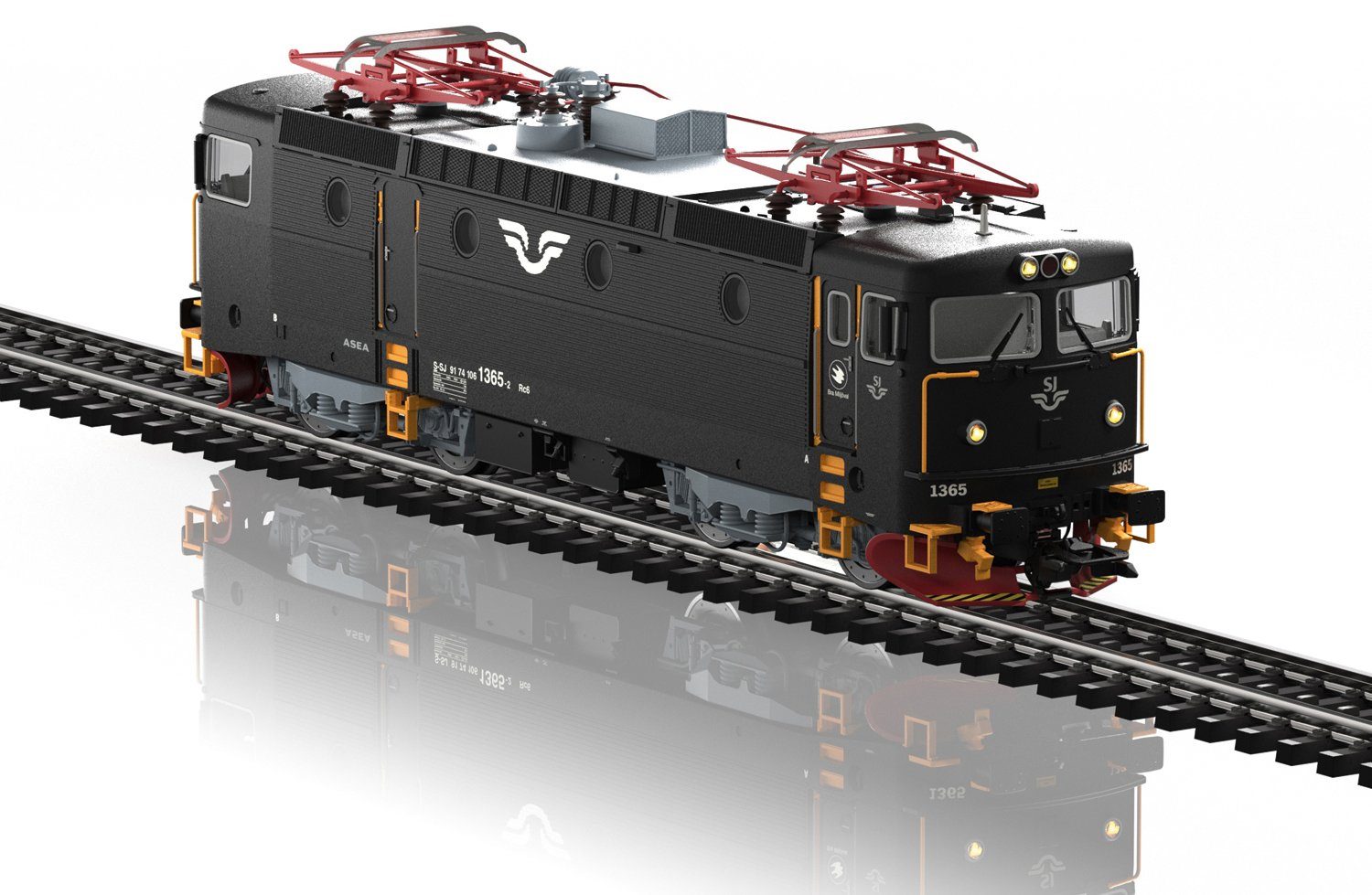 Märklin Elektrolokomotive Rc 6 - 39280, Spur H0, mit Licht- und Soundeffekten; Made in Europe