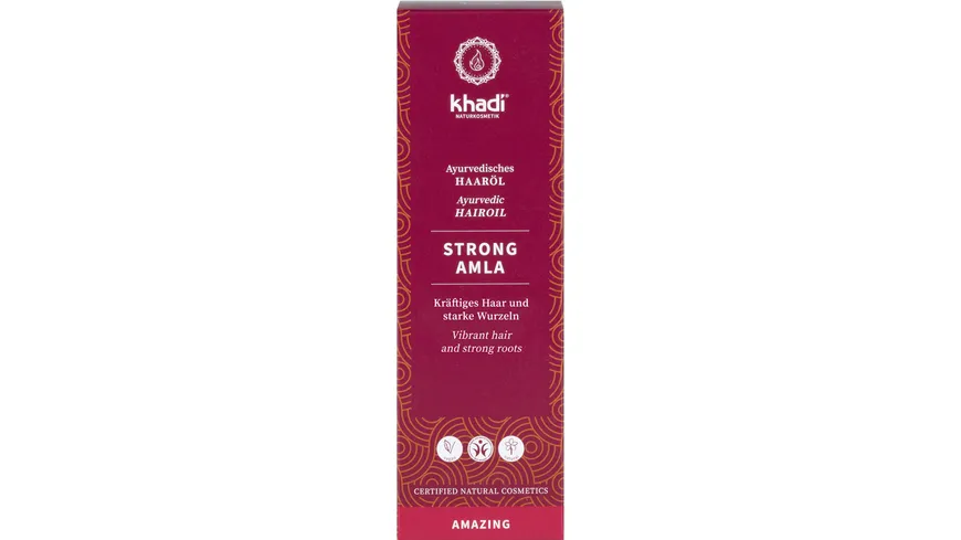 khadi Ayurvedisches Haaröl STRONG AMLA 50 ml