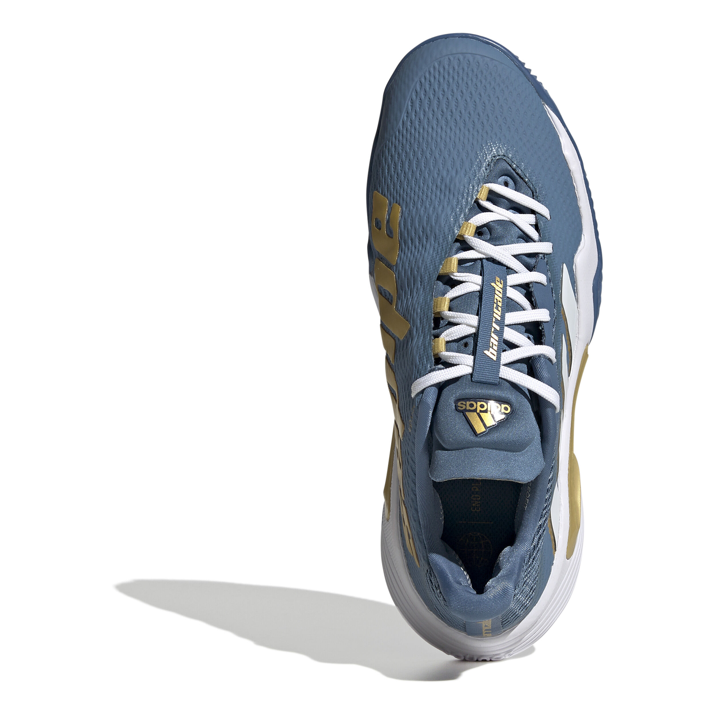 Barricade Sandplatzschuh Damen - Blau, Gold