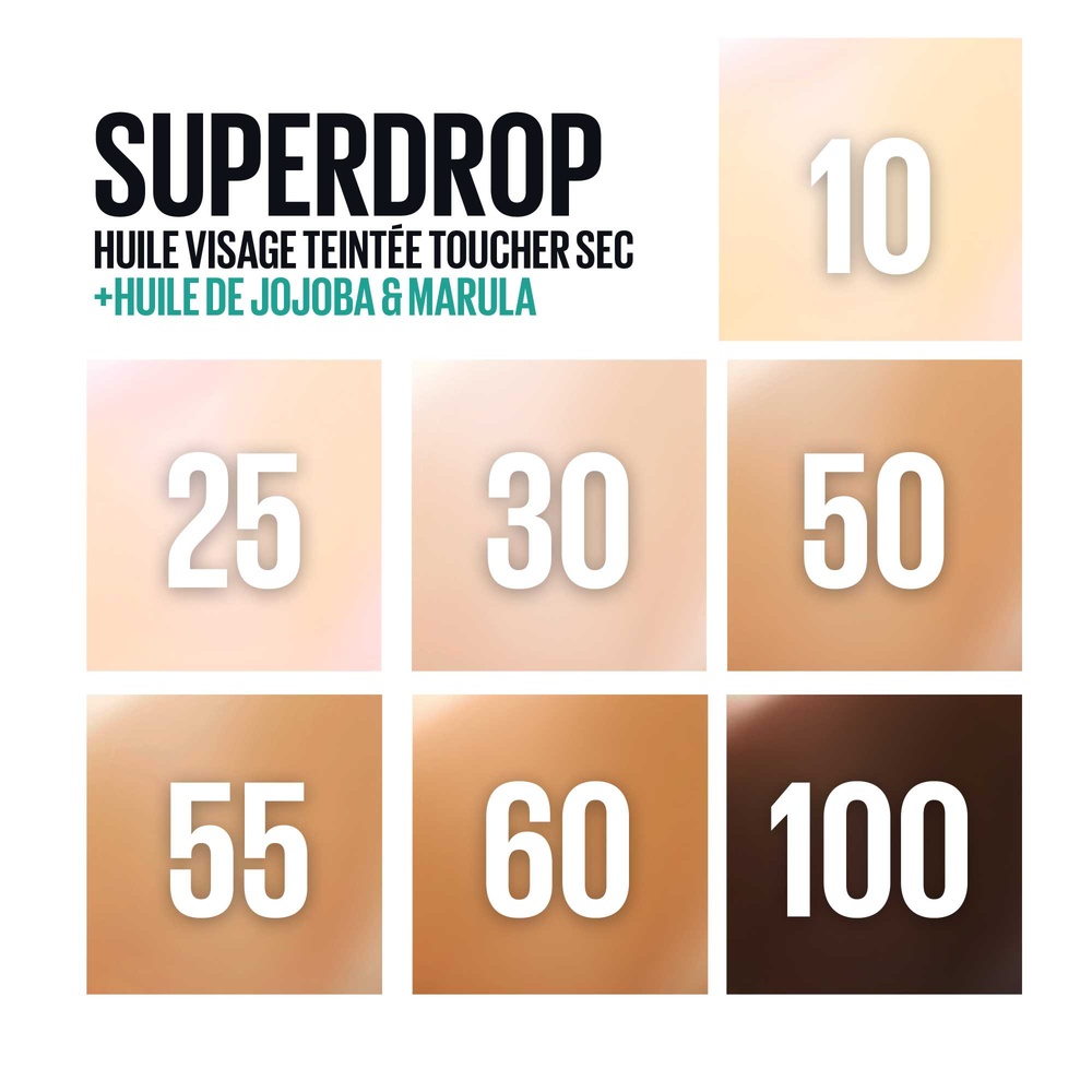 Maybelline New York Maybelline Green Edition Superdrop Huile Visage Teintée 30 Huile visage teintée