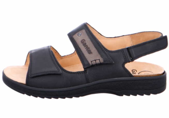 GANTER Komfort Sandalen schwarz Holger