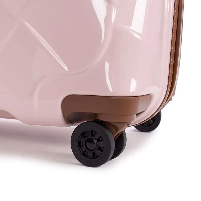 Stratic Leather&More - Hartschalen-Koffer L (bis 76cm) - rose