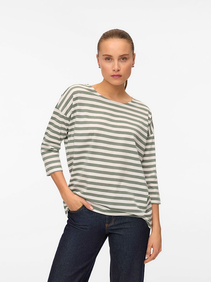 Vero Moda Shirt in Khaki günstig kaufen
