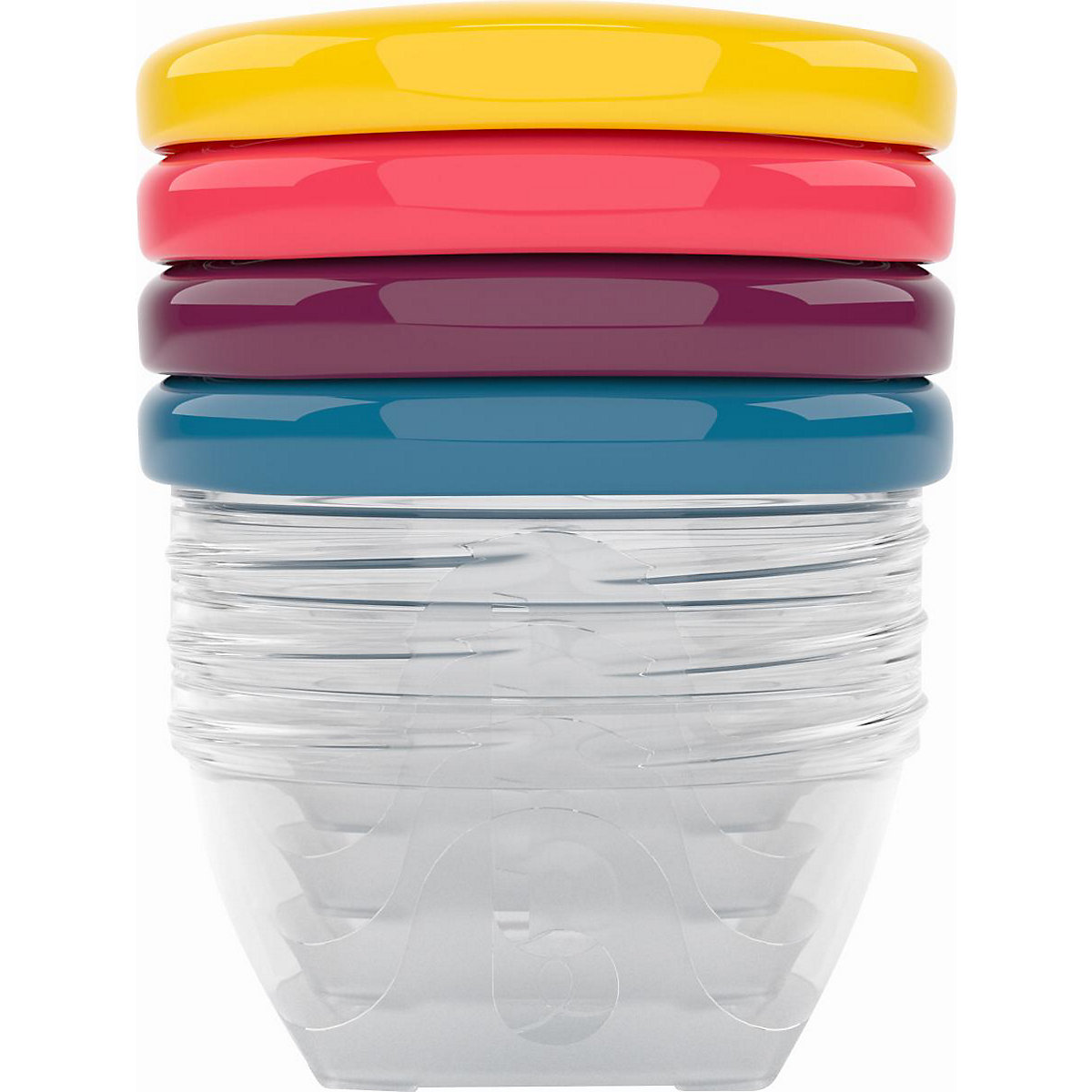 Aufbewahrungsbecher Babybol, 120ml, 4-tlg.