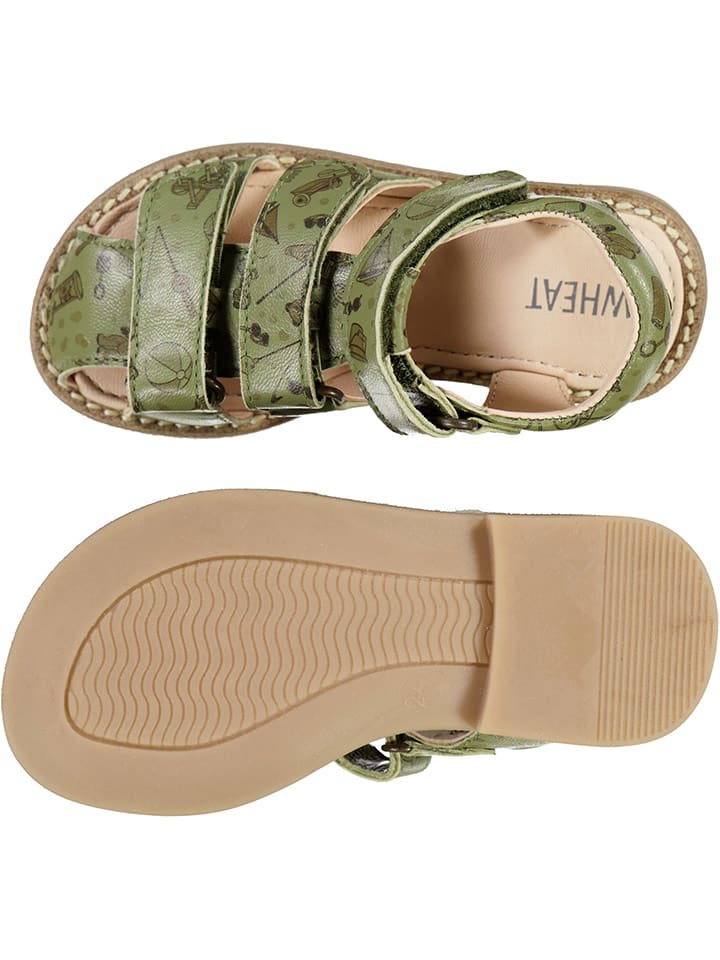 Wheat Leder-Halbsandalen 