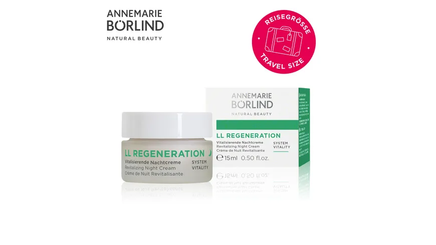 ANNEMARIE BÖRLIND LL REGENERATION  Vitalisierende Tagescreme 15 ml