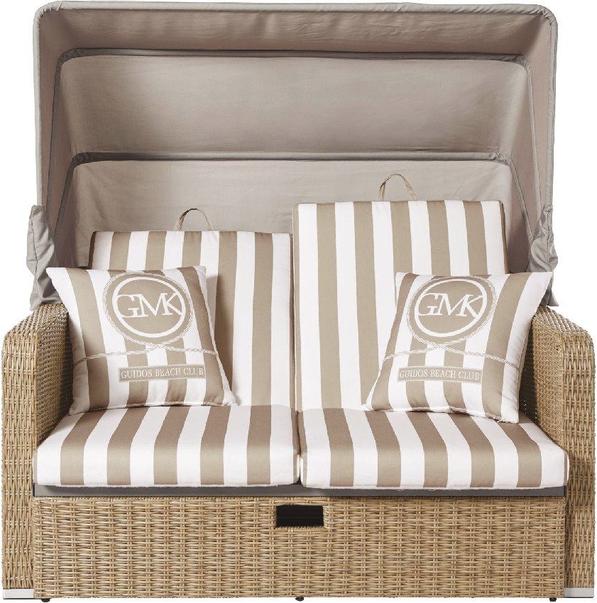 Guido Maria Kretschmer Home&Living Loungesofa Norderney, 8 Teile, BxLxH: 146x140x78 cm, Strandkorb