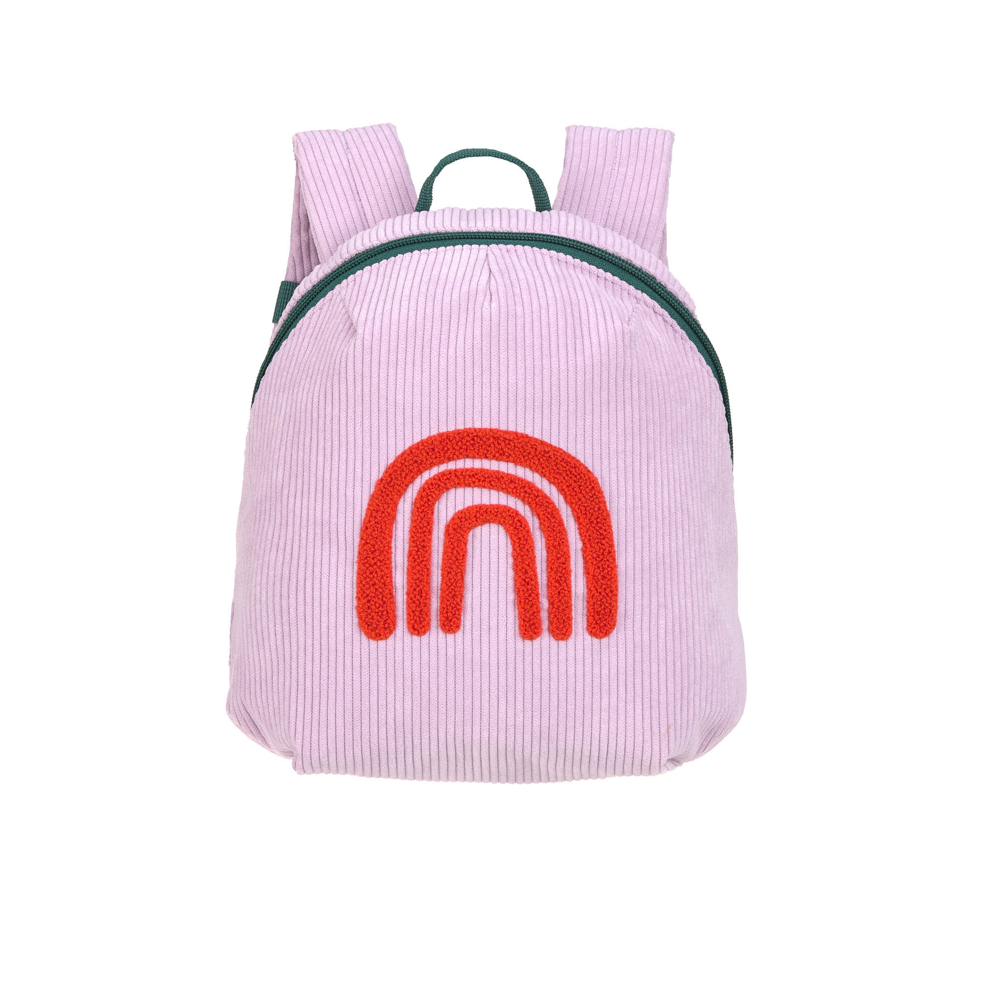 Kindergartenrucksack Tiny Cord - Little Gang, Regenbogen, Lila