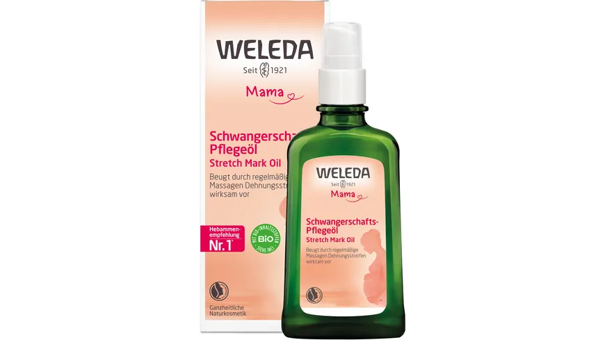 WELEDA MAMA Schwangerschafts-Pflegeöl 100 ml