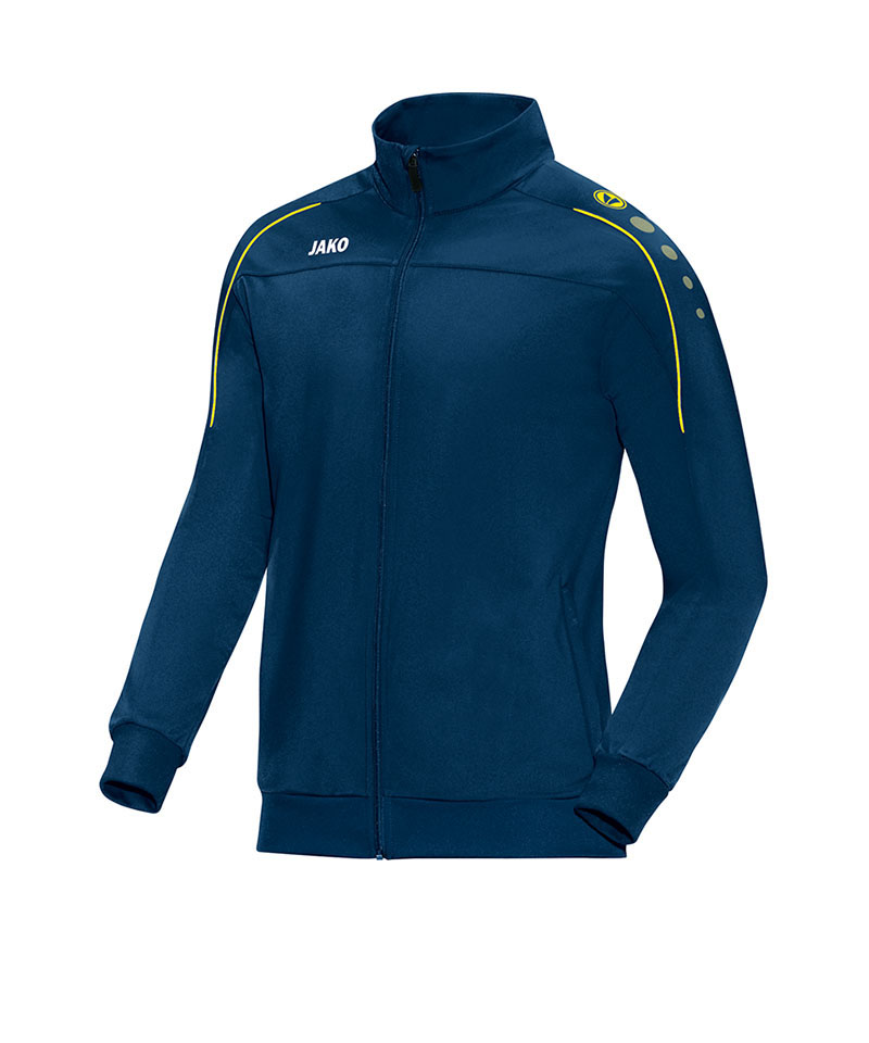 Jako Classico Polyesterjacke Kids Blau Gelb F42