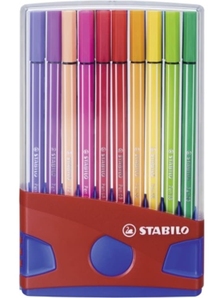 STABILO Papeterie/PBS - Premium-Filzstift - STABILO Pen 68 ColorParade - 20er Tischset günstig kaufen onesize
