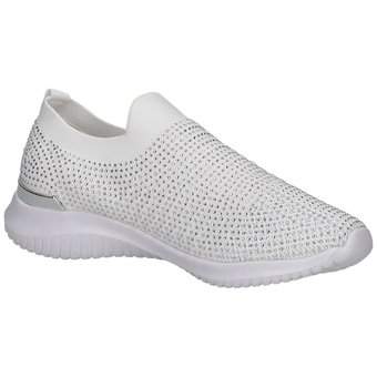 Barbarella Slip On Sneaker in weiß