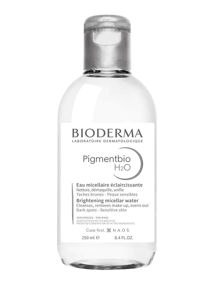 „Bioderma Pigmentbio H2O“ skaistinamasis micelinis skystis