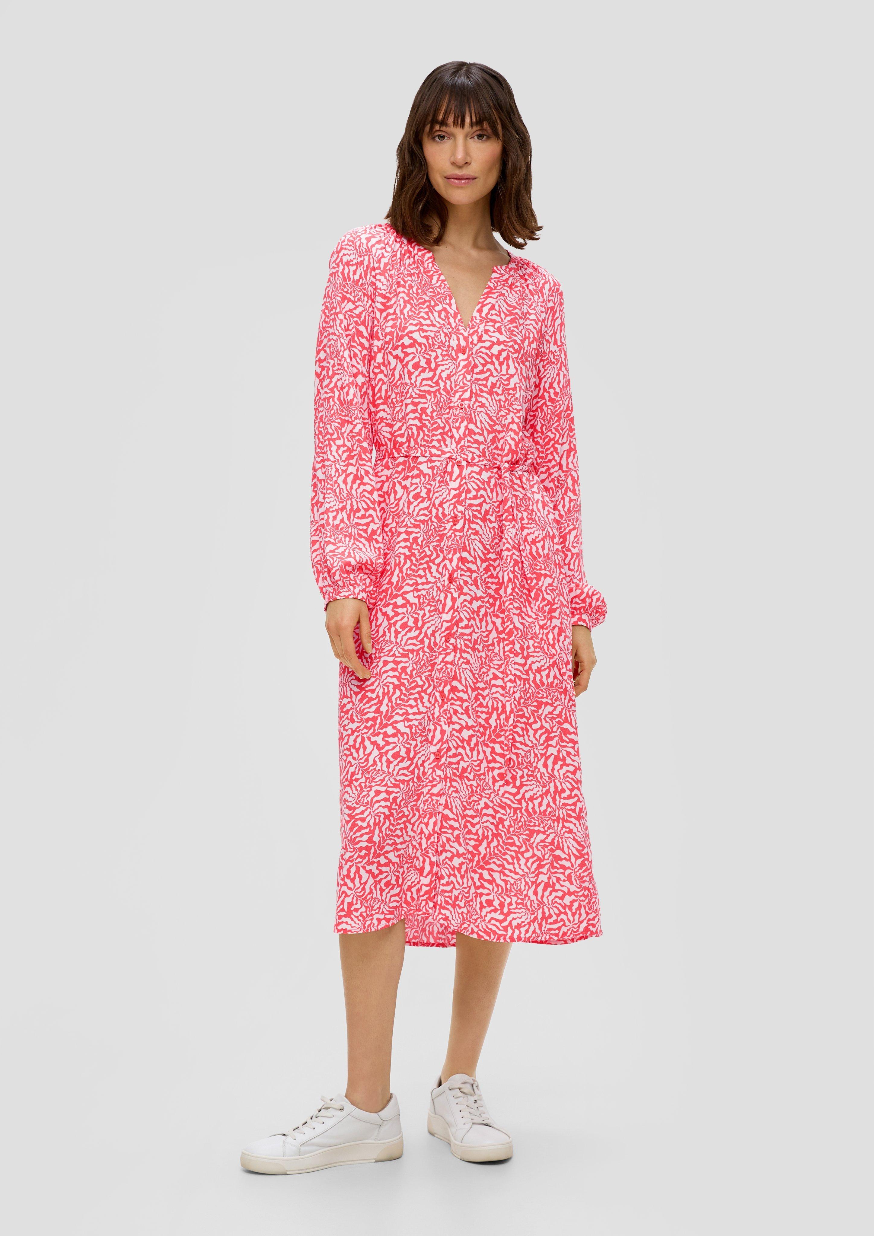 Midikleid aus reiner Viskose  2145184-25B1