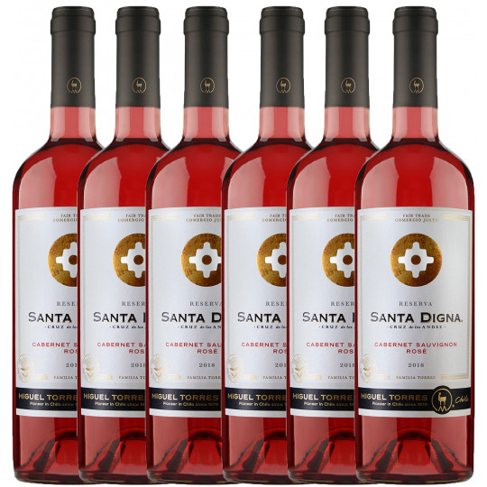 Santa Digna Cabernet Sauvignon Reserva Rosé 6x0,75l KARTON