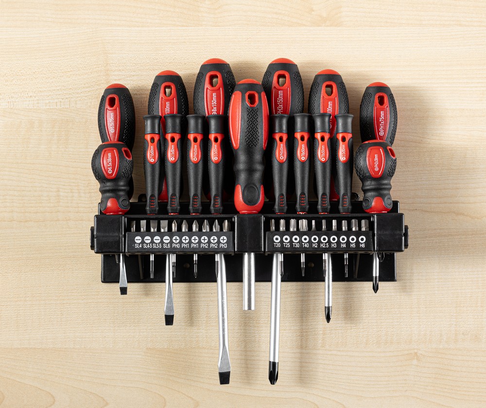 Tech Craft Schraubendreher-Set, 37-teilig