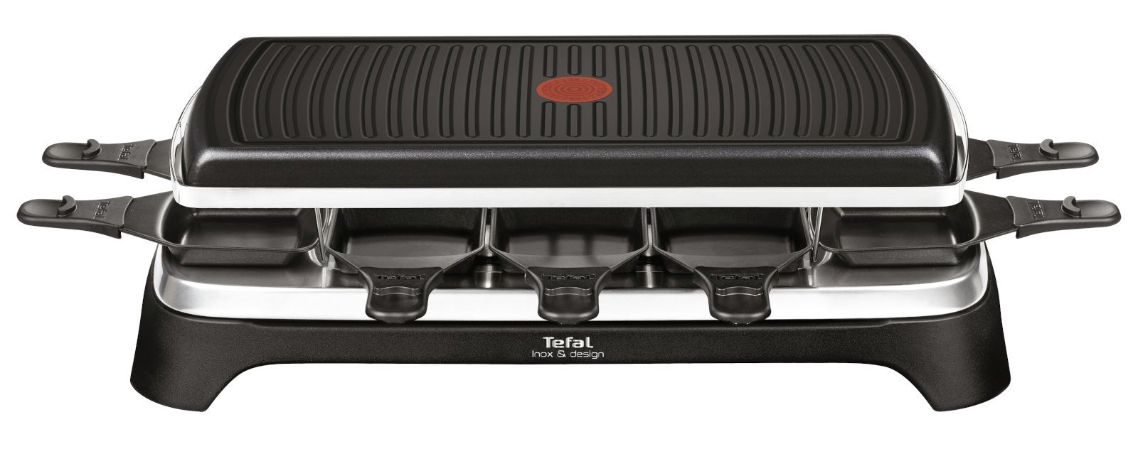Tefal Raclette Ambience, 10 Raclettepfännchen, 1350 W