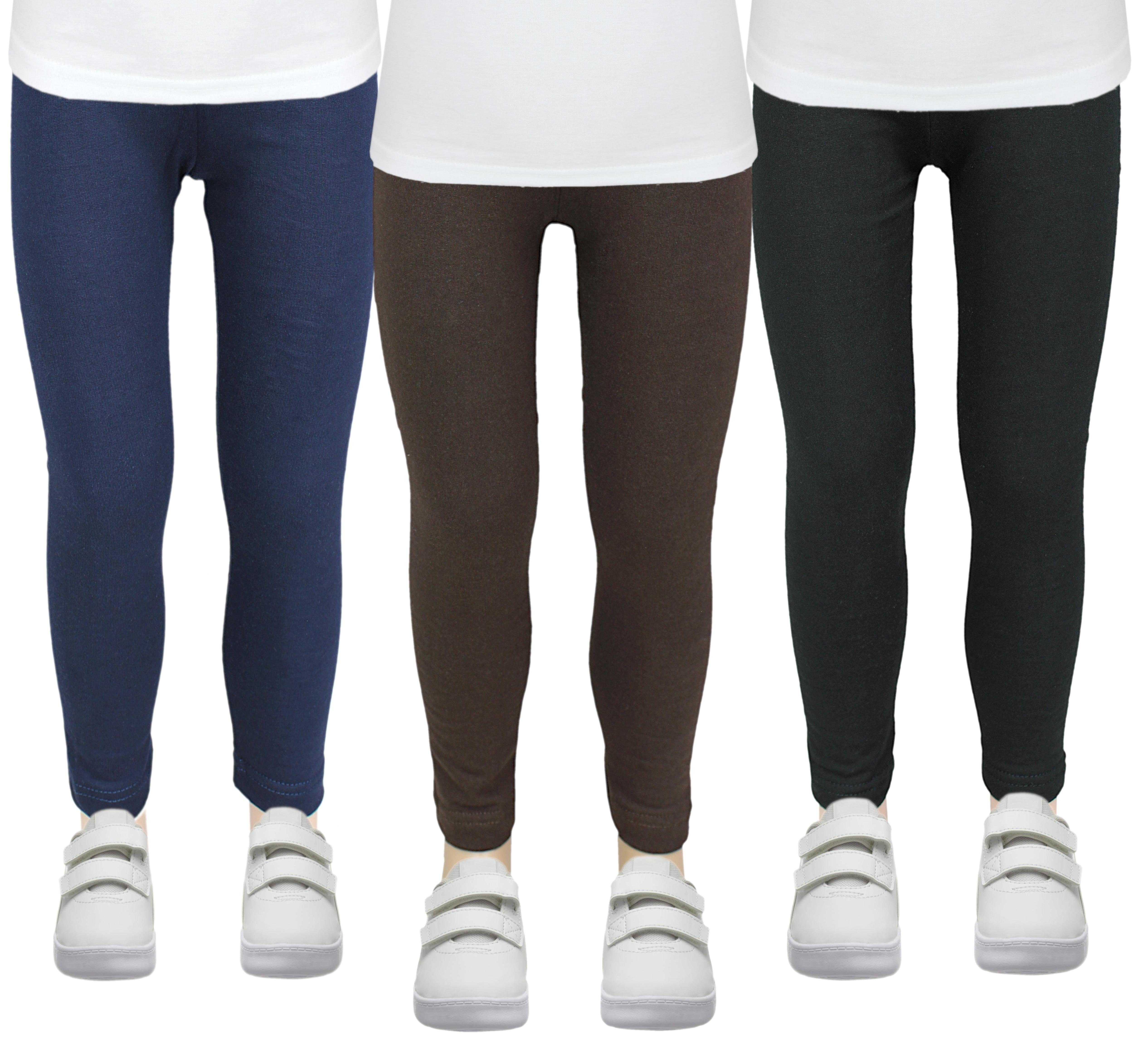 TupTam Thermoleggings Mädchen Leggings Blickdichte Leggins Winterleggings 3er Pack