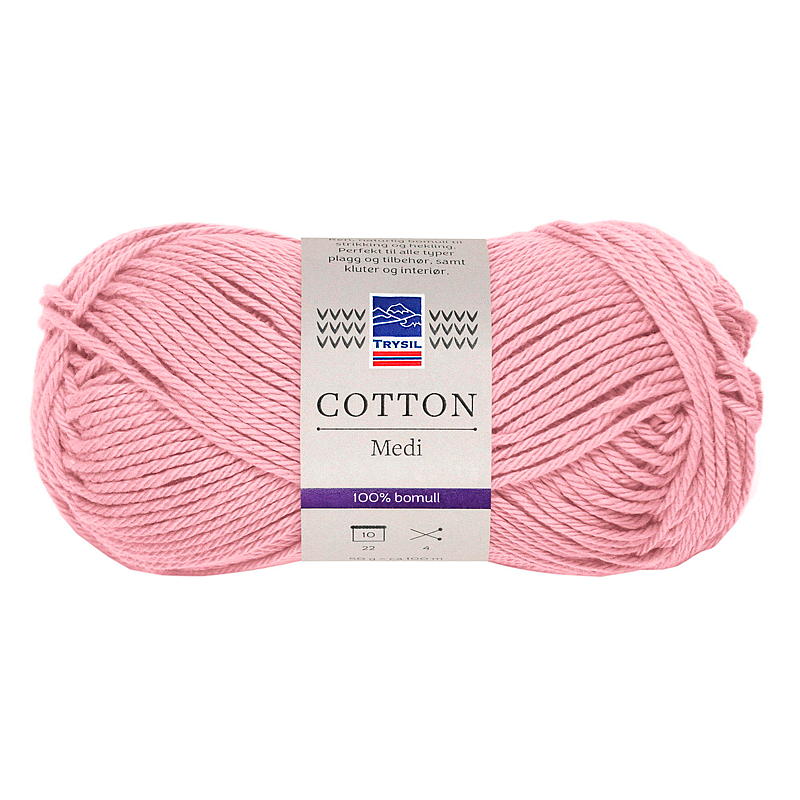 Cotton medi garn flamingo