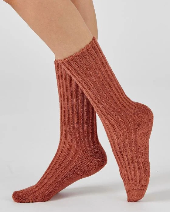 Chaussettes à côte bouclette Thermolactyl