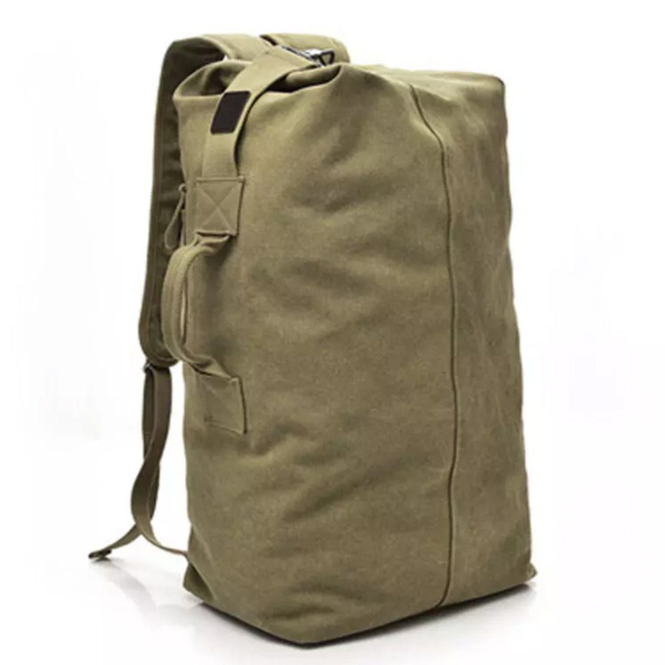 SHG Reiserucksack Rucksack Freizeitrucksack Seesack Armeerucksack Canvas