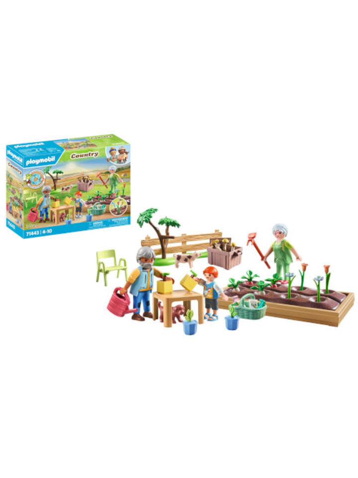 Playmobil Spielfigur Set Country Idyllischer Gemüsegarten bei den Großeltern, 4-10 Jahre günstig kaufen onesize