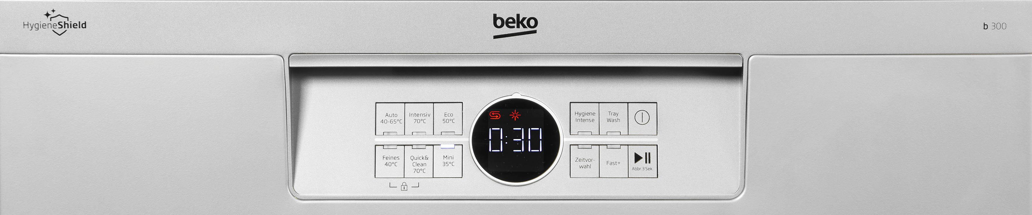 BEKO Standgeschirrspüler, BDFN26420S, 14 Maßgedecke