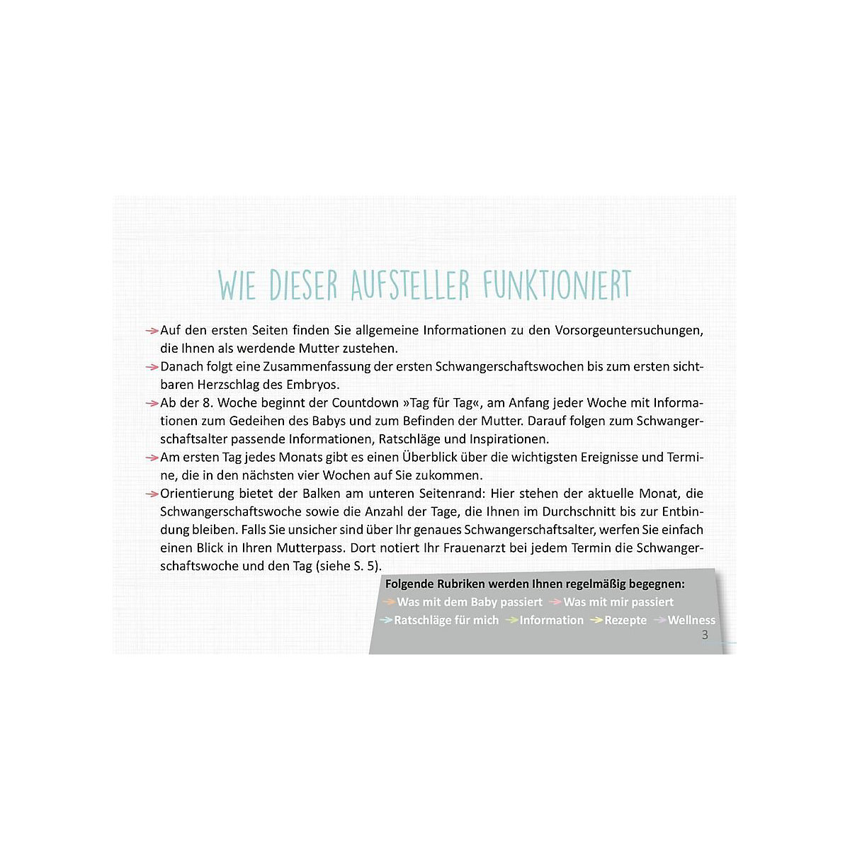 Deine Schwangerschaft, Tag für Tag