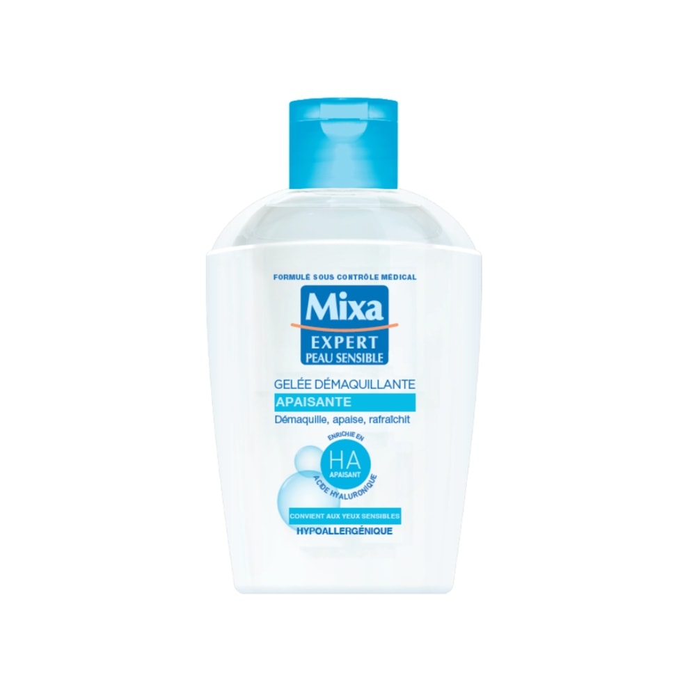 mixa Expert Peau Sensible Gelée Démaquillante Apaisante