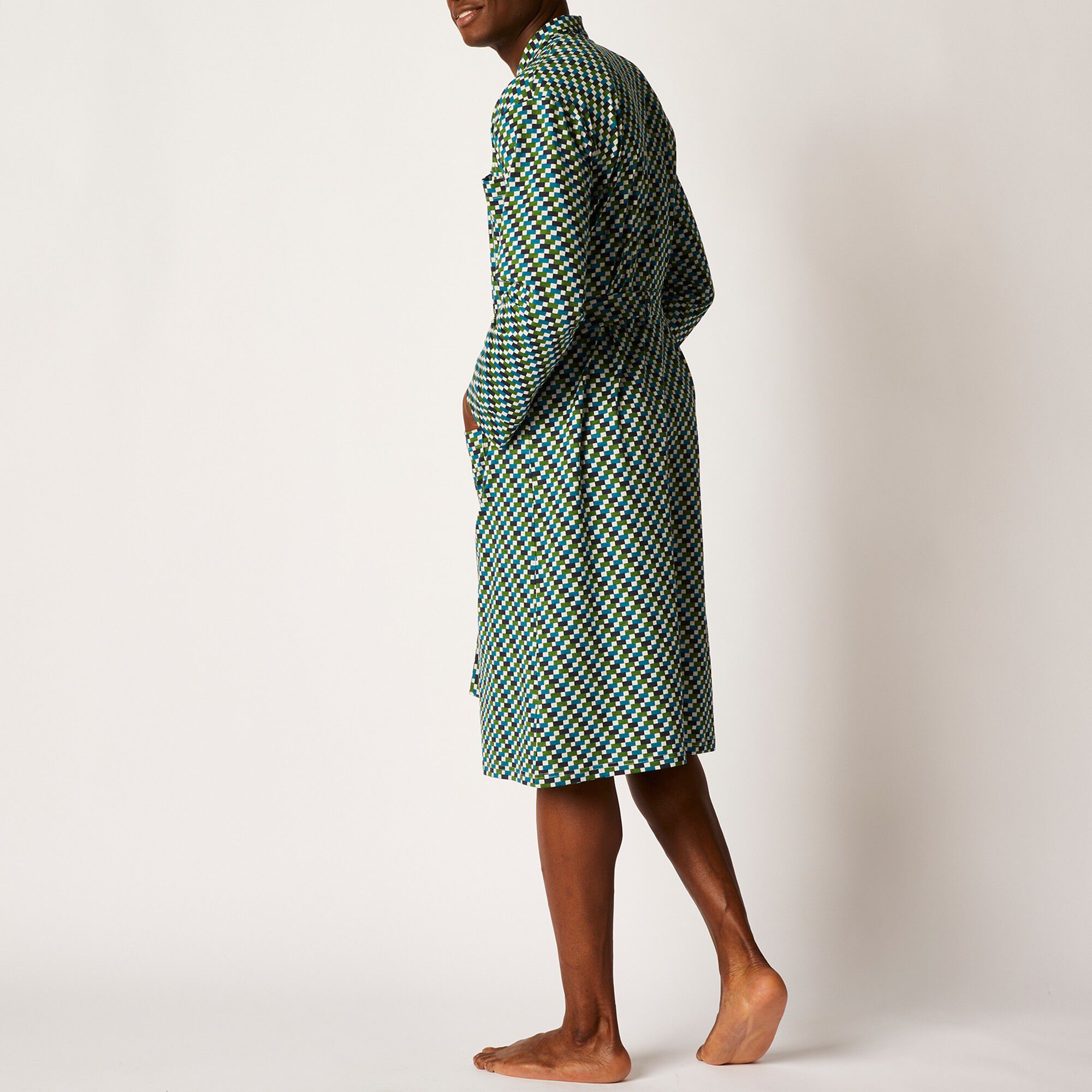 Robe de chambre imprimée