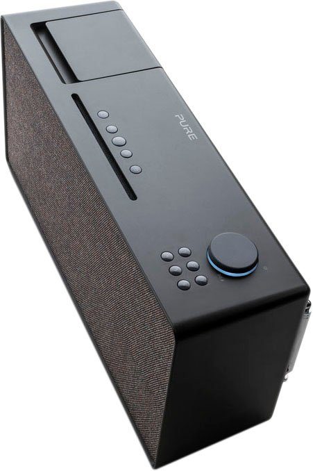 Pure Evoke Home Digitalradio (DAB) (Digitalradio (DAB), FM-Tuner, Internetradio, 100 W, zusätzliches CD Laufwerk)