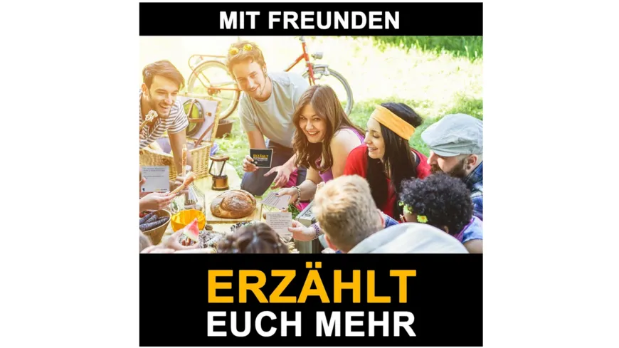 Simon & Jan - Erzählt euch mehr, Toolbox für Kommunikation, Kartenspiel für tiefsinnige Gespräche