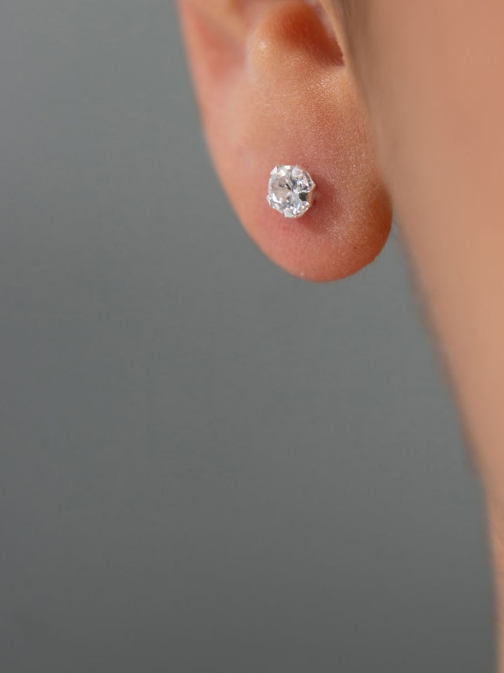 Lodie Silver Silber-Ohrstecker mit Edelsteinen günstig kaufen onesize