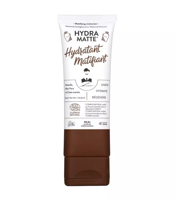 HYDRA MATTE Créme Hydratante Matifiance Cosmos Nat pour Hommes