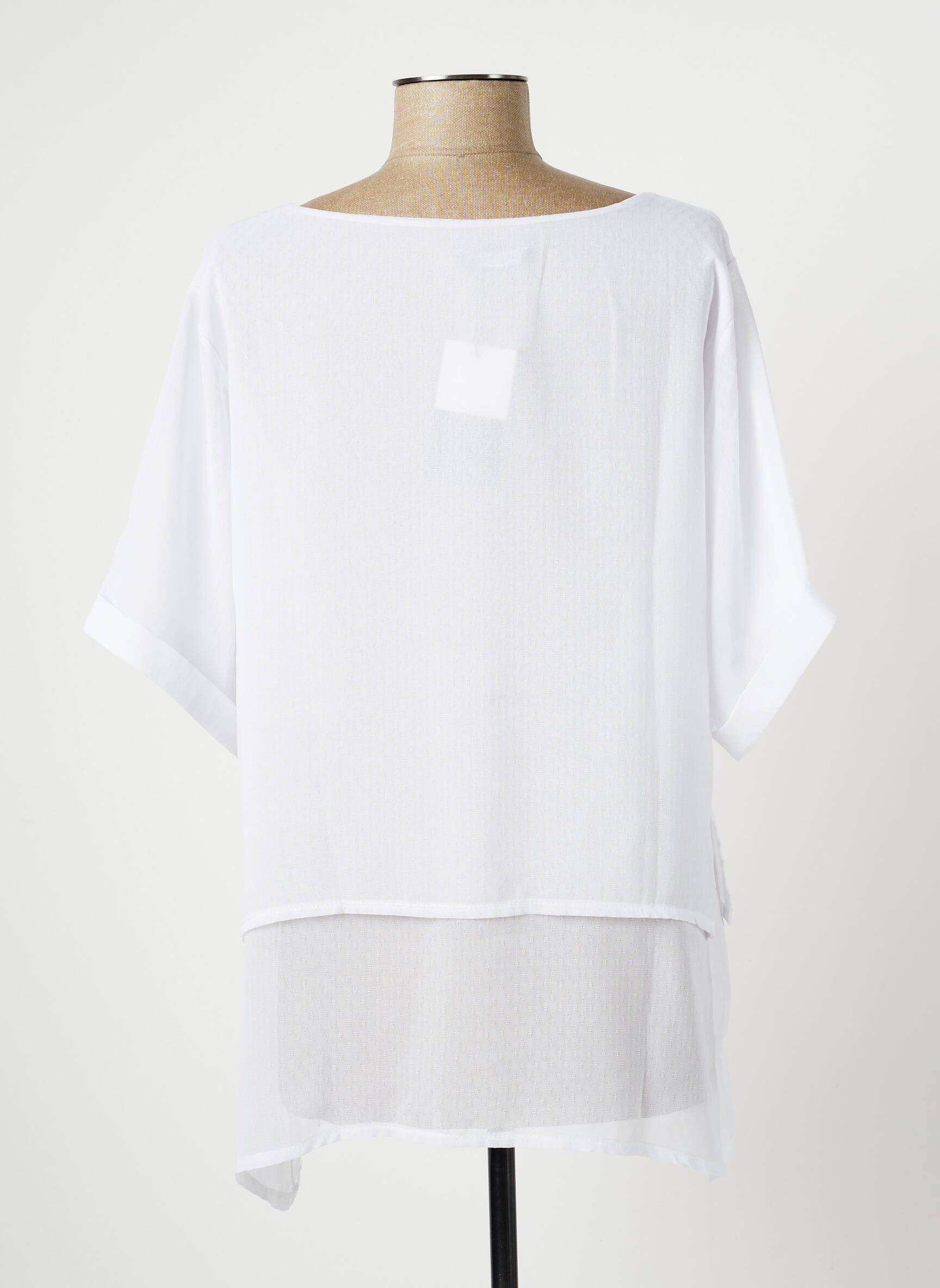 Multiples Tuniquemanchecourte Femme couleur blanc