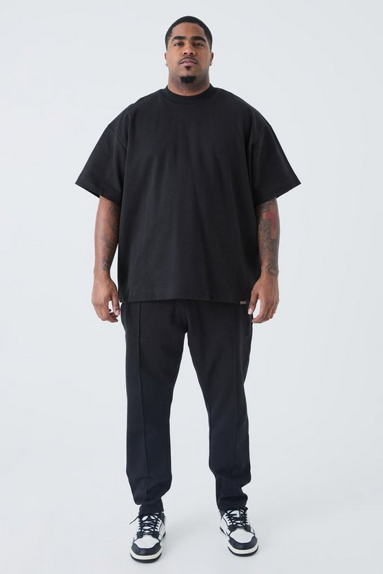 Plus Oversize T-Shirt & Jogginghose
