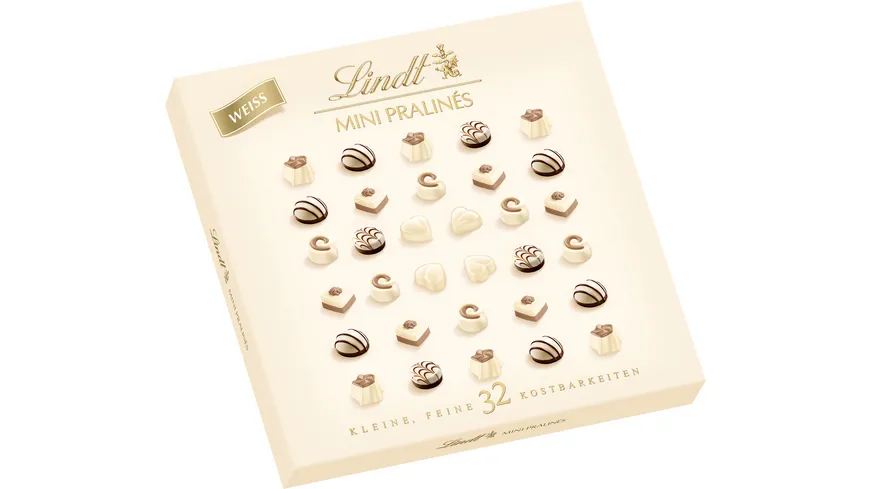 Lindt Mini Pralinés Weiß 163 g