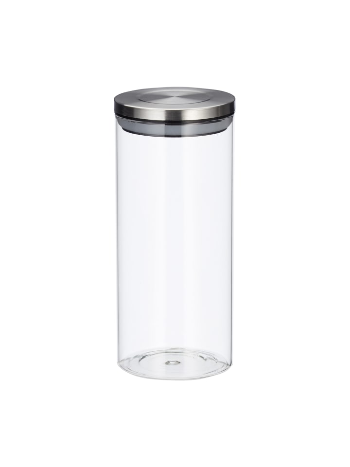relaxdays 3x Vorratsglas in Transparent - 1,3 l günstig kaufen onesize