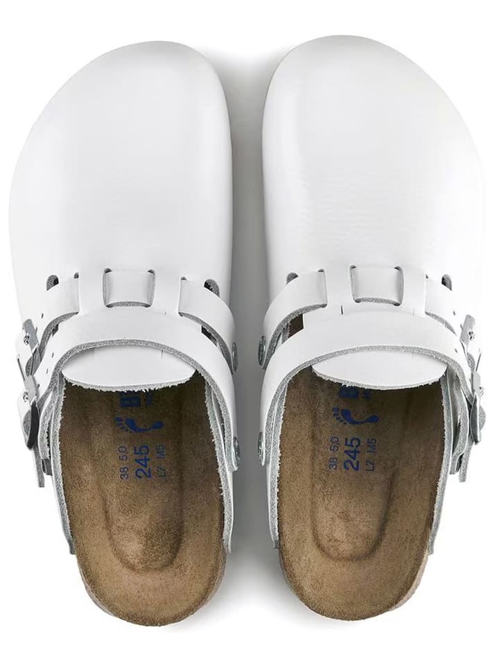 Birkenstock Leder-Clogs 