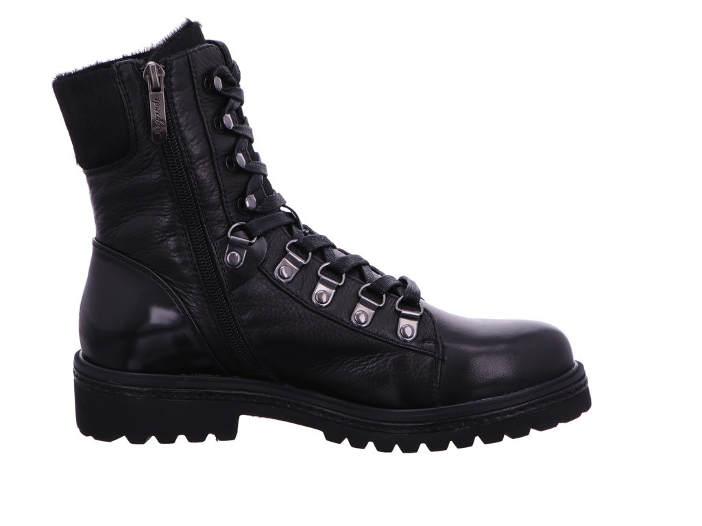 REGARDE LE CIEL Schnür-Stiefeletten schwarz