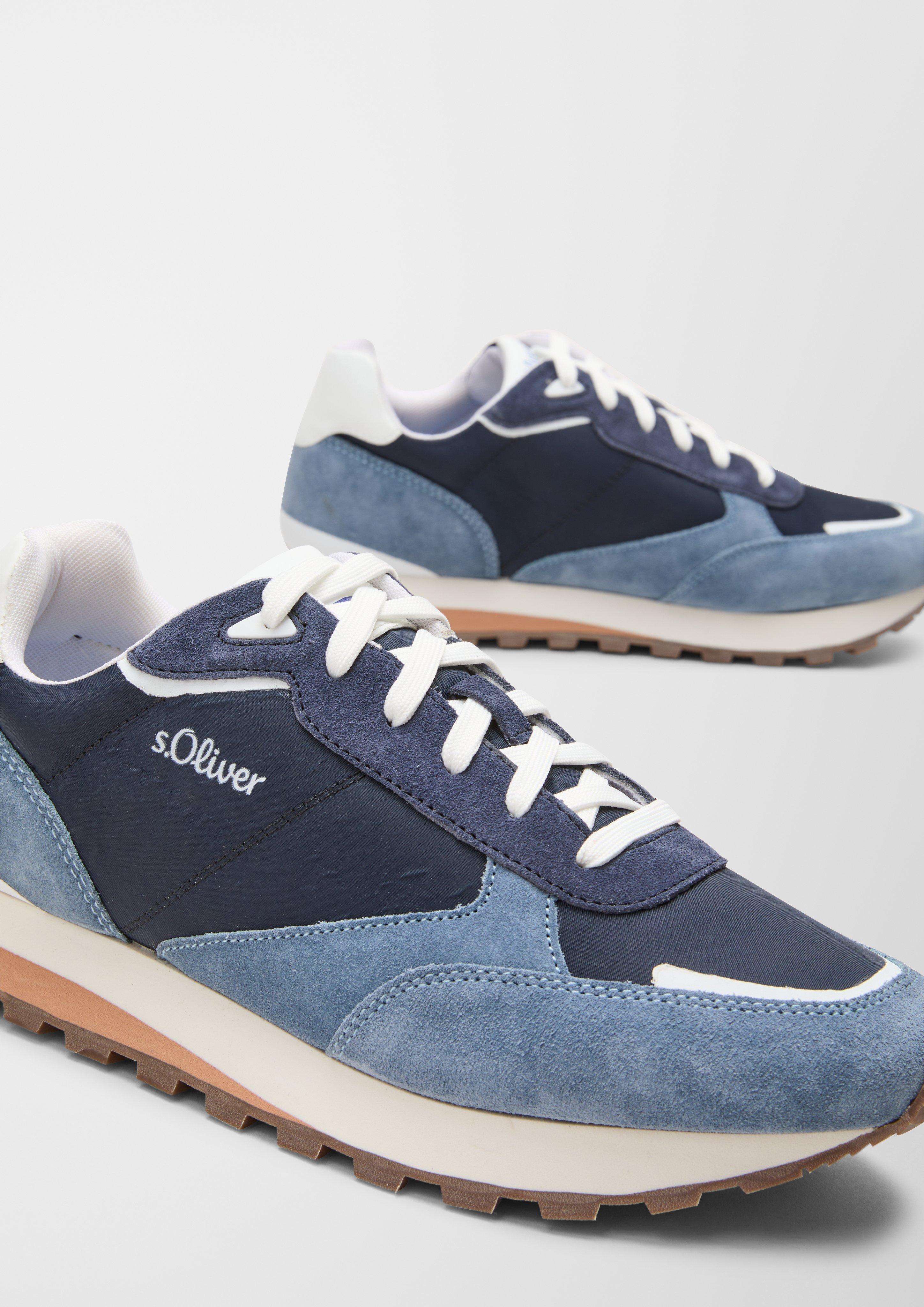 Sneaker aus Ledermix  6007678-805
